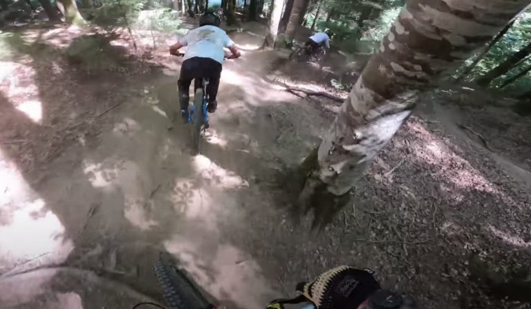 INSANELY STEEP DOWNHILL MTB TRAILS AND A HUGE JUMP LINE IN FRANCE!