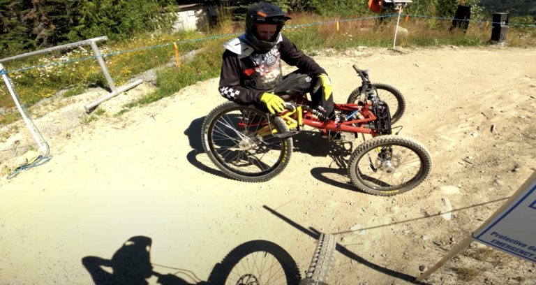 This Legend Shreds Whistler Bike Park like No one else does!