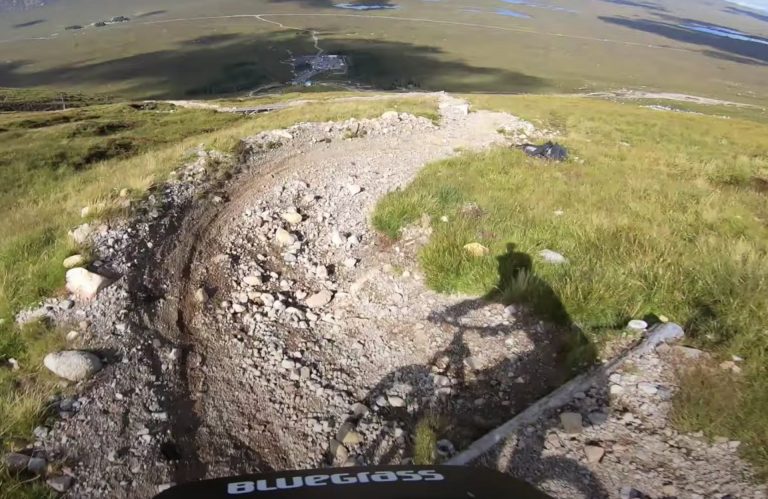 DANGER track- Steep, loose, rocky! Glencoe Mountain MTB