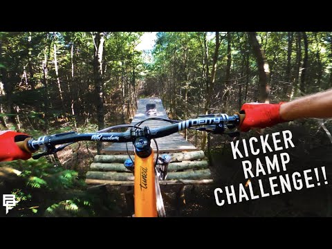 Brendan Fairclough Takes His Mini-Kicker To The Bike Park
