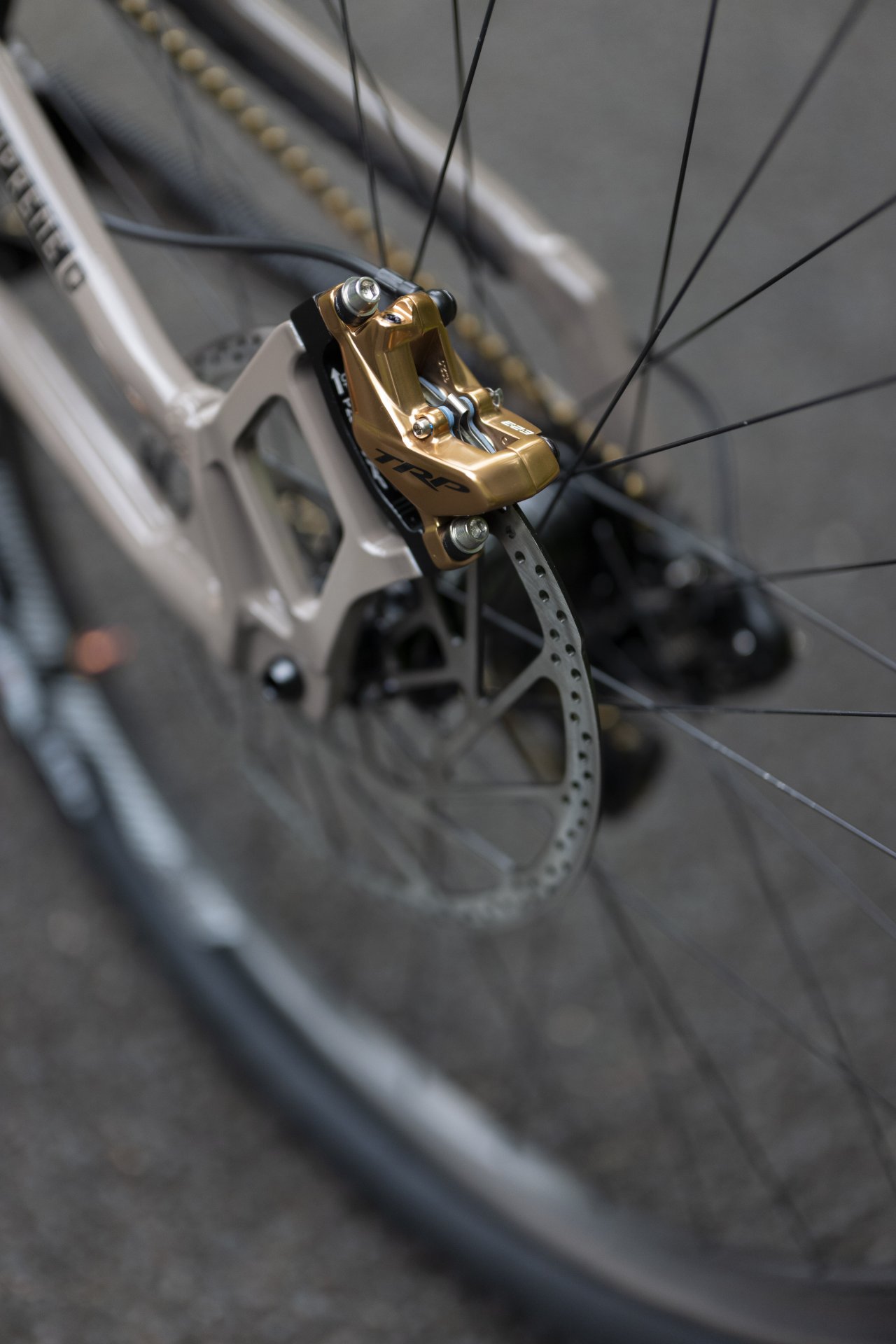 Need More Bling In Your Life? Try TRP And Their New Gold Edition DH-R Evo Brakes