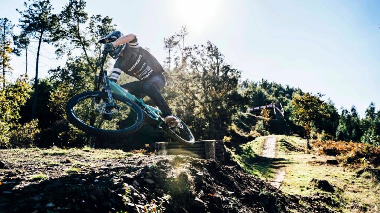George Brannigan Testing The New Propain Downhill Bike