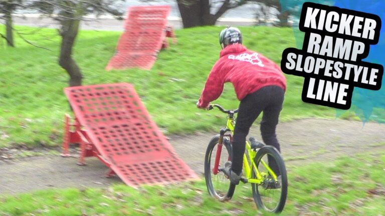 Sam Pilgrim & His Portable Slopestyle Course