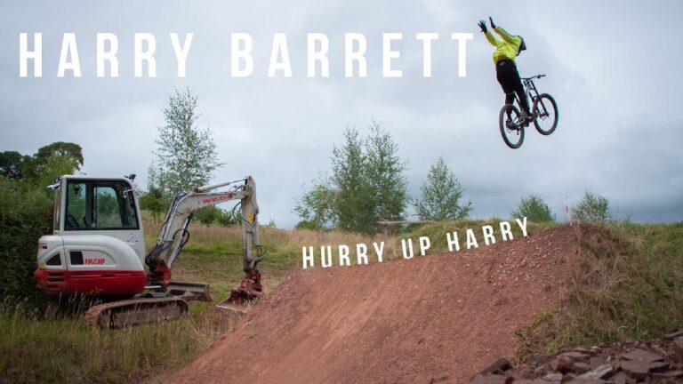 Harry Barrett Riding Flat Out In 'Hurry Up Harry!'