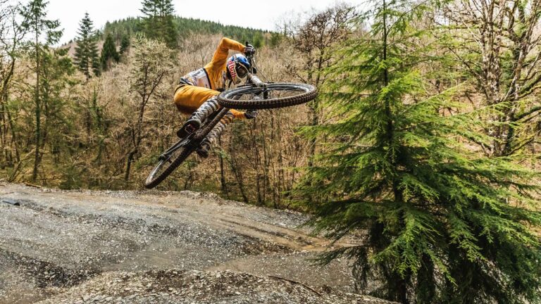 Gee Atherton Goes Hunting For Insane Gaps At Dyfi Bike Park