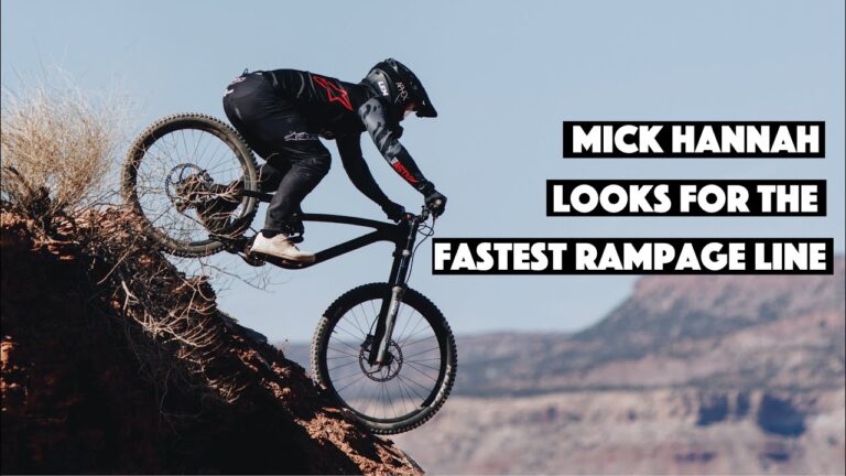 Mick Hannah Looks For The Fastest Rampage Line