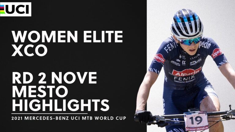 Round 2 - Women Elite XCO Nove Mesto Highlights | 2021 Mercedes-Benz UCI MTB World Cup