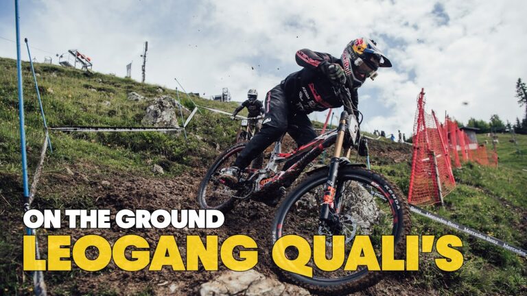 Here's What Went Down in Leogang DH Qualifications | UCI MTB World Cup 2021