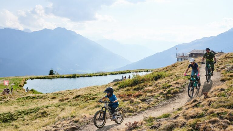 New Family Flow Trail In Bike Park Bellwald