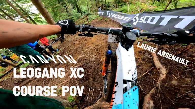 Leogang 2021 | XC Course POV with Laurie Arsenault