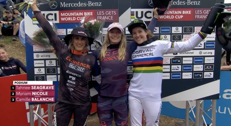 Round 4 - Women Elite DHI Les Gets Highlights | 2021 Mercedes-Benz UCI MTB World Cup