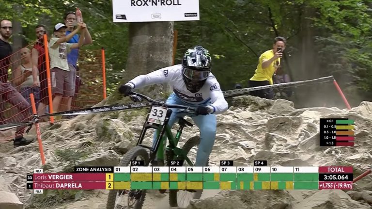 Myriam Nicole and Loris Vergier win the UCI Downhill MTB World Cup Maribor