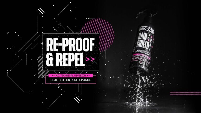 Introducing Rain Shield Re-Proofer // Muc-Off