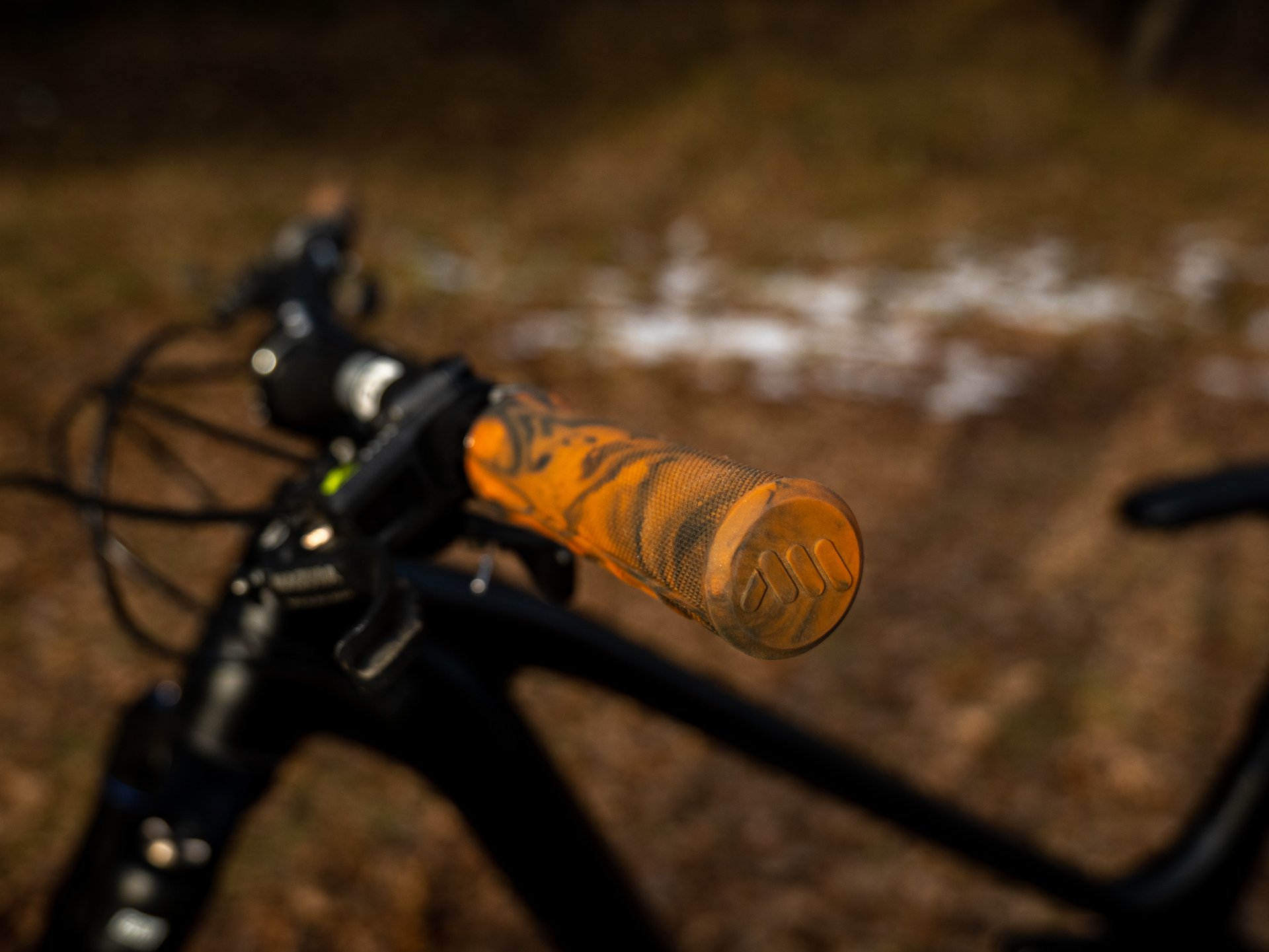 All mountain style ExtraLight Grips, Black