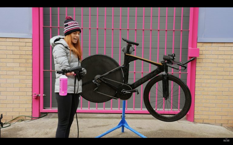 Lauren Steadman Visits Muc-Off HQ
