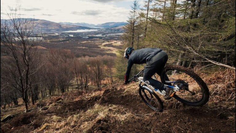 Riding on and under Ben Nevis with the NEW Acros Clipless pedal!