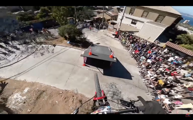 POV | Insane Urban Downhill Run through the Streets of Valparaiso!