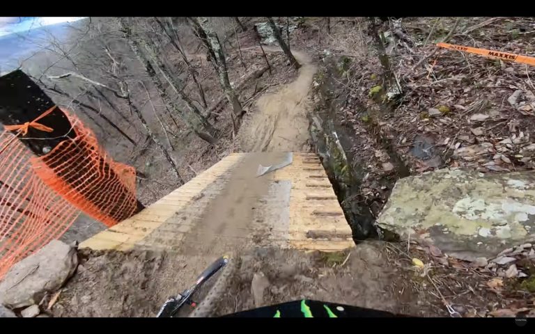 VIDEO: MUD and SLOP! | Luca Shaw races DH at his local series