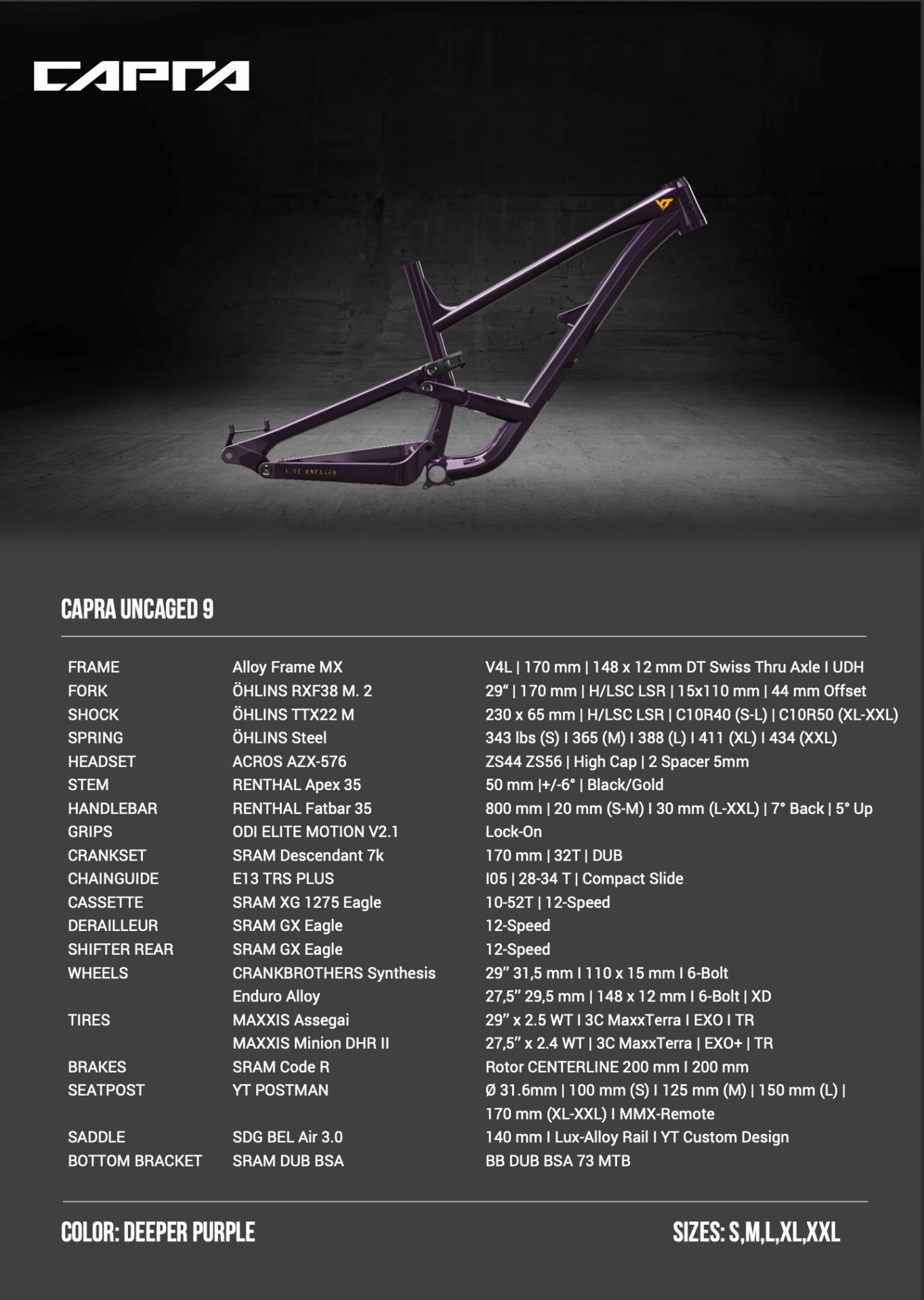 News YT CAPRA MX Uncaged 9 & DECOY MX Uncaged 9 Return of the Shred