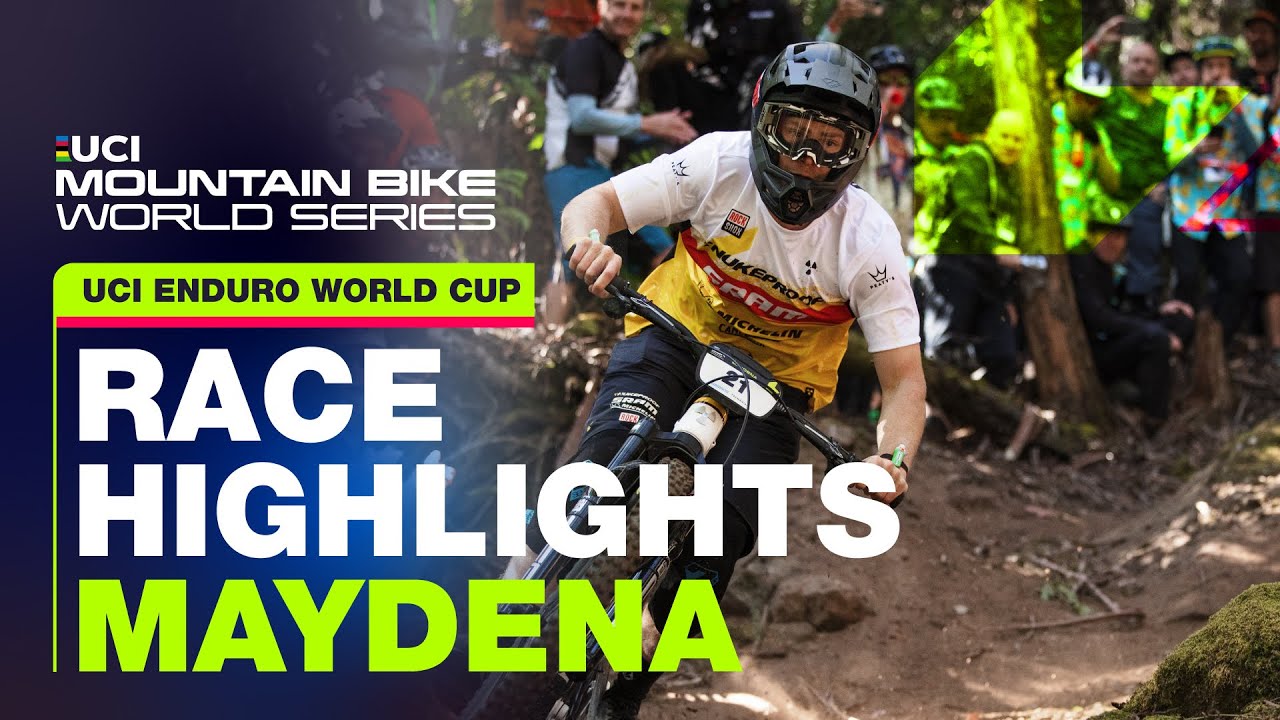 UCI Mountain Bike Enduro World Cup: Maydena Race Highlights