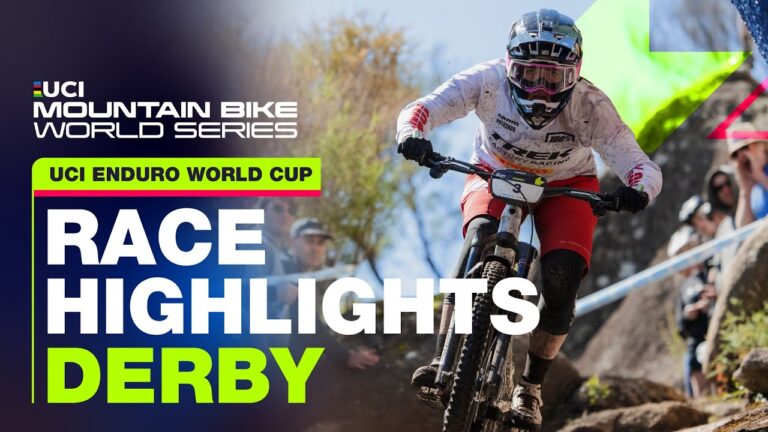 UCI Mountain Bike Enduro World Cup: Derby Race Highlights