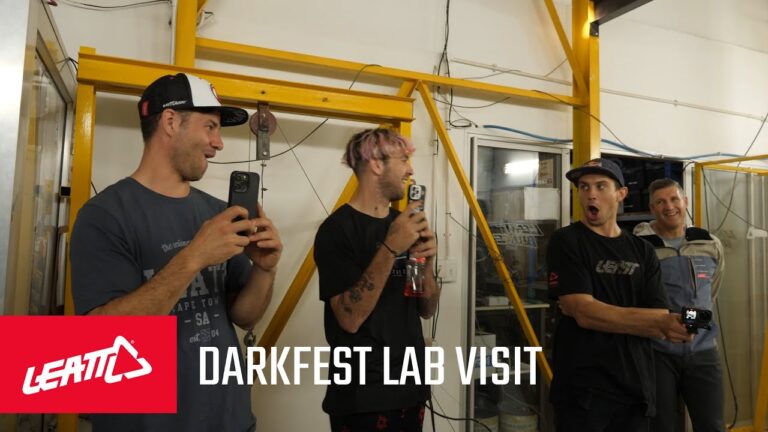 Darkfest Riders Visit the Leatt Lab