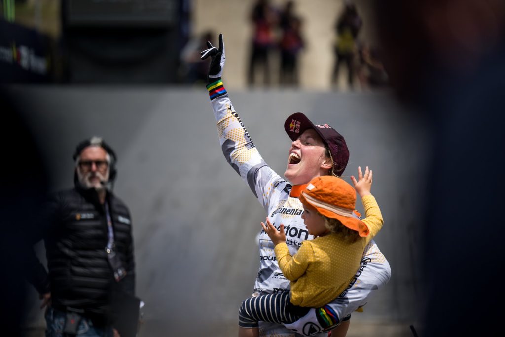 Monday Motivation: World’s fastest mum wins her 40th Downhill World Cup