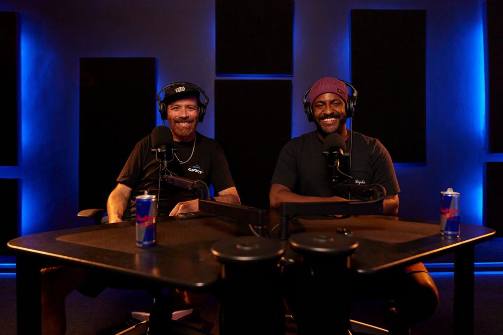 Rob Warner and Eliot Jackson launch bike podcast