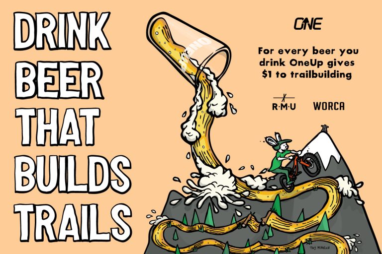 Drink Beer that Builds Trails: OneUp x RMU x WORCA