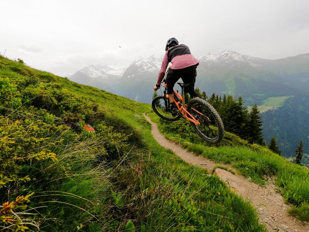 Video: Riding the best MTB trails in Verbier with Ludo May