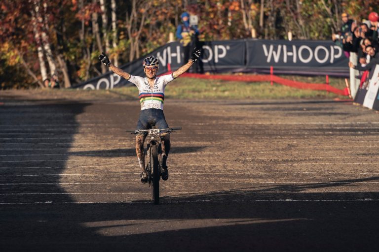 UCI XC World Cup: Tom Pidcock claims final XCO World Cup win of 2023
