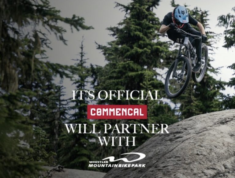 Commencal announces partnership with Whistler Mountain Bike Park