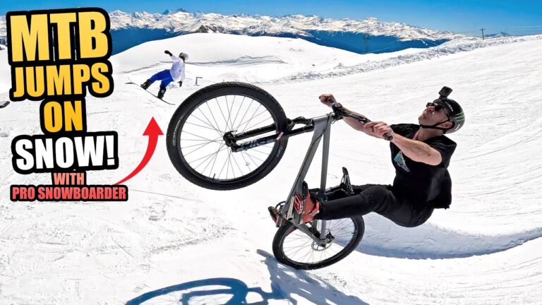 Monday Motivation: MTB jumps on snow w/ Sam Pilgrim