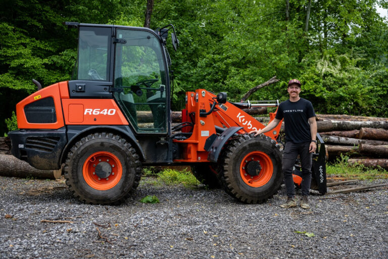 Downhill Mountain Bike Legend Aaron Gwin and Kubota Tractor Corporation Announce Equipment Partnership and Sponsorship