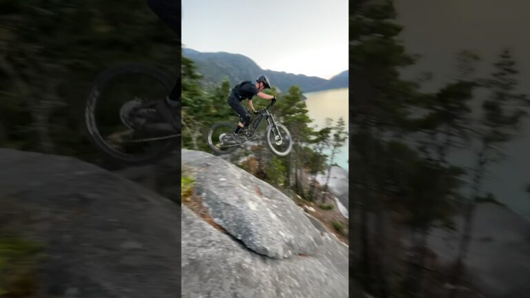 Do Not Attempt at Home! #mountainbiking #freeride #crazy