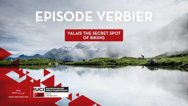 When two bike artists meet in Verbier / Valais to ride mountain bikes - Kriss Kyle and Ludo May.