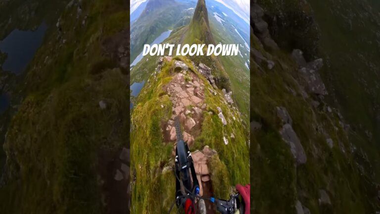 Don’t look down. I’ve wanted to ride this for years. Was not disappointed!