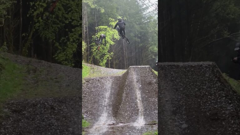 Sending It Sky High At Dyfi Bike Park!