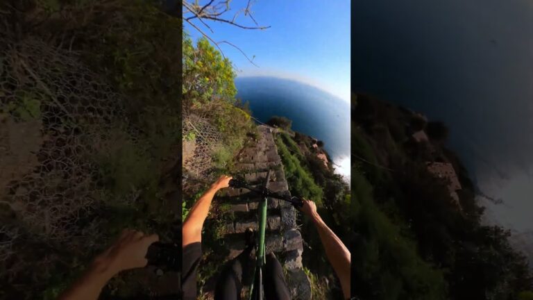 Jonny Livorti Rides Super-Steep MTB Staircase