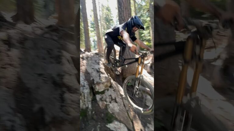 Steep DH hits #mtb #50to01 #shorts
