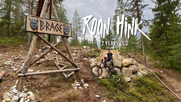 Video: Brage Vestavik's B-Rage freeride line by 12 year old Roan Hink