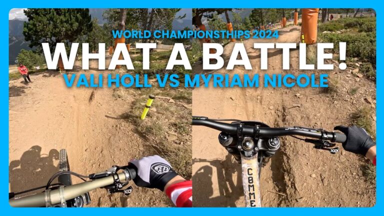 Video: 2024 DH World Cup | Vali Holl vs Myriam Nicole