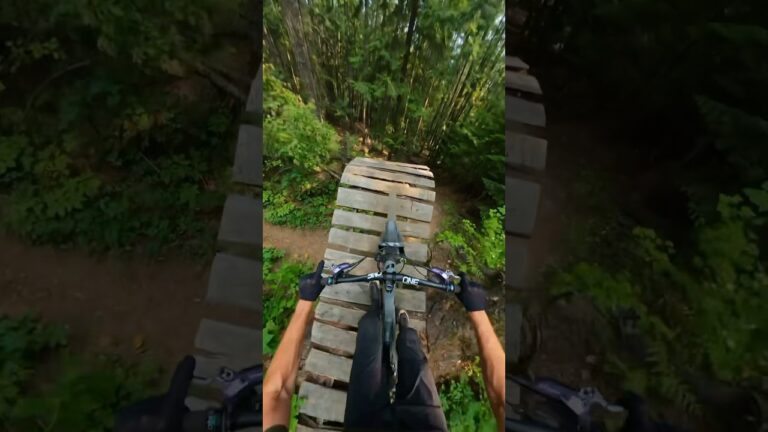 Rémy Rides a Roller Coaster on his Mountain Bike!