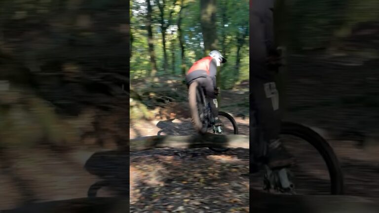 UNREAL TREE SLIDE BY LOOSE #50to01 #mtb #shorts