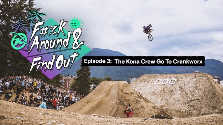 Video: The Kona Crew Go to Crankworx