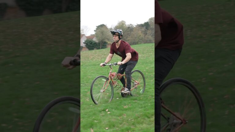 MOUNTAIN BIKE MADE OF SPRINGS!