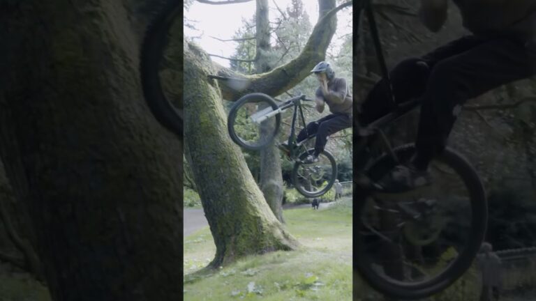 Josh Lewis in ‘High Jinks’ #50to01 #mtb #shorts #barspin