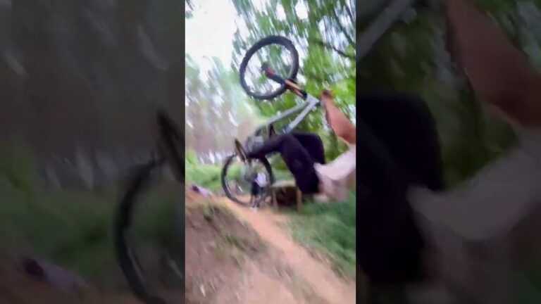 Backflip barspin gone wrong... to success!