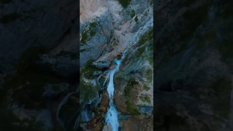 @KilianBron 's FPV shot during his last project in the dolomites