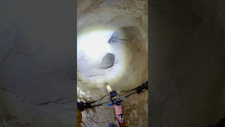 Better not be claustrophobic !This trail is ridable 365 days a year